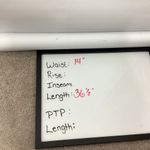 Sincerely Jules  Maxi High Slit Denim Skirt Size 3/25 NWT Photo 8