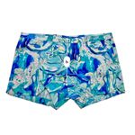 Lilly Pulitzer Adie Brilliant Blue Aquatic Garden Floral Shorts 12 Cottagecore Photo 5