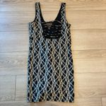 Intimately Free People Black Gold Lace Slip Dress Sleeveless Size L Size L Photo 6