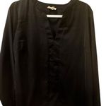 Main Strip 🌼 long sleeve black blouse Photo 1