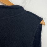 Wilfred Free Black Alpaca Wool Blend Sweater Vest with Fringe size Small Photo 9