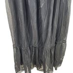 SoAllure Black Dress Tulle Sleeveless Semi Sheer Size 38 IT Size XS US NWT Maxi Photo 3