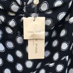 Dark Pink London Plus Size Cutout Polka Dot Jumpsuit Photo 7