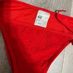 H&M Red Bikini Bottoms Photo 1