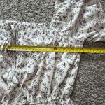 Paper Crane  Women’s Smocked Long Sleeve Floral Boho Crop Top Size Small‎ Photo 5