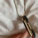 Black and gold deco statement necklace Photo 2