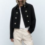 ZARA Cropped Coat Photo 0