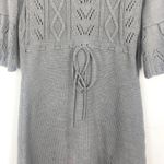 Decree NWT  100% Acrylic Bell Sleeve Eyelet Sweater Dress Photo 3