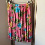 Cathy Daniels  Pink Skirt with Blue and Green Floral Design large Photo 6