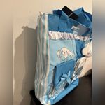 Sanrio  Cinnamoroll Stripe Ribbon Cargo Tote Bag Photo 4
