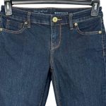 The Limited  Denim SZ 2 Bootcut Jeans Low-Rise Zip-Fly Stretch Dark Wash Blue Photo 1