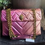Kurt Geiger Authentic LONDON Quilted 2 tone leather convertible Crosby/shoulder Photo 0