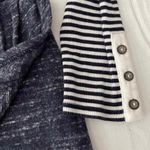 Anthro Dolan from the Left Coast Collection Blue Striped Tulip Skirted Dress Size M Photo 5