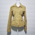 Lucky Brand  Utility Military Jacket with Pockets‎ Size M Photo 1