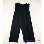Eloquii New! tie waist strapless ruched front overlay jumpsuit, size 18 Photo 6