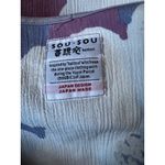 SOU SOU Kyoto Takashima Chijimi Cotton Dress Oversized Floral Print Japan Made Size undefined Photo 4