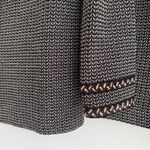 St. John Skirt Jacket Suit 4 and 6 Brown Textured Knit Career Elegant Military Photo 6