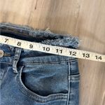 Rough Hem Size Small Skinny Jeans perfect to wear with boots Blue Photo 4