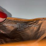 Liz Claiborne Mallory Tan Leather Pointed Toe Mules Shoes Women 6.5M Career Chic Photo 2