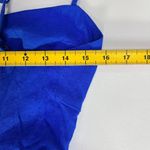 Farm Rio NWOT  Linen Blend Blue Sleeveless Midi Dress Size M Photo 14