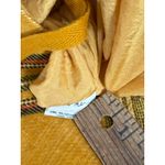 Anthropologie  Womens Mini Skirt XS Yellow Plaid Pull‎ On Clueless Academia Photo 6