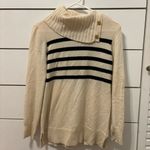 Tory Burch Sandra Ivory 100% Cashmere Sweater Photo 1