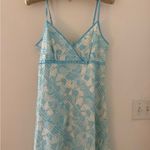 Studio 1940 VINTAGE  sun dress blue and white 100% cotton size 6 Photo 1