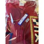 Susan Graver Novelty 4th of July Red White & Blue Nautical Short Sleeve Knit Cardigan Beach L Photo 7