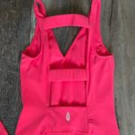 NWOT FP Movement Free People Never Better One Piece Electric Sunset S Pink Photo 5