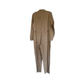 NWT Outerknown S.E.A. Suit Long Sleeve Organic Cotton Jumpsuit Sandy Small Tan Photo 6