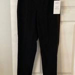 Coldwater Creek Coldwater CreekElegant Black Women's Pants size 10 inseam 30” waist 30” elastic Photo 0