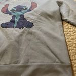 Disney  Stitch Ohana Sweatshirt Women’s Sz M Blue Sweater Crew Long Sleeve Photo 2