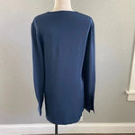 Joseph  Crepe Midnight blue Tunic‎ size 4 EUC Photo 1