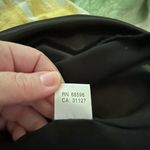 Y2K unique Black Sculptural Pagoda Sleeve Origami Puff Shoulder dress, size S Photo 5