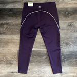 Nicole Miller  Sport Plum Purple Leggings Size Medium NEW Photo 2
