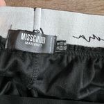 Missguided Mama lounge Velour Wide Leg Black Pants US Size 14 Large maternity Photo 3