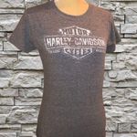 Harley Davidson  gray distressed T-shirt Photo 0