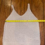 Women's Knit Tank Top gray sweater sleeveless shirt size medium Photo 2