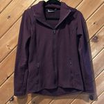 Athleta  Stronger zip up hoodie in maroon burgundy Photo 2