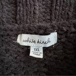 White Birch  Charcoal Cowl Neck Sweater Photo 2