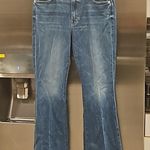 đź’•MOTHER SUPERIORđź’• The Weekender Flare Jeans ~ It's A Small World 32 NWOT Blue Photo 11