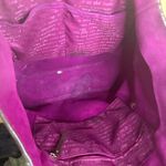 Kate Spade Vintage New York Magenta Suede Leather Trim Tote Bag Purse Handbag Photo 6
