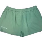Pretty Little Thing NWT  Plus Sage Green Pocket Sweat Shorts US Size 20 Photo 0
