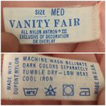 Vanity Fair  MEDIUM USA VINTAGE Semi-Sheer Nylon Sissy Pink Peignoir Night Gown Photo 6