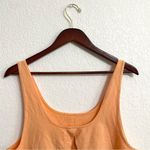 Aerie Offline Womens Top Cropped Orange Tank Tie Back Sleeveless Size Large Photo 3
