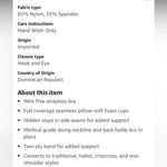 Simone Perele NWT $120 Comete Molded Full Cup Photo 4