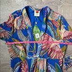 Farm Rio NEW  Blue Macaw Flight Maxi Dress XL Photo 9