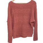Abercrombie & Fitch Womens Red Knitted Long Sleeve Scoop Neck Sweater Size Small Photo 1