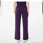 FIGS  Purple Jam Isabel Wide Leg Scrub Pants Photo 2