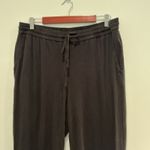 Eileen Fisher  Black Tencel Lyocell Elasthane Jogger Pants L G Photo 2